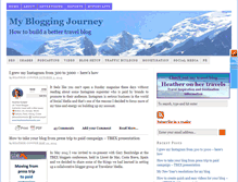 Tablet Screenshot of mybloggingjourney.com